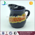 YScc0024-1 La mejor taza de cerámica de la leche de la Navidad de la taza Taza del helado